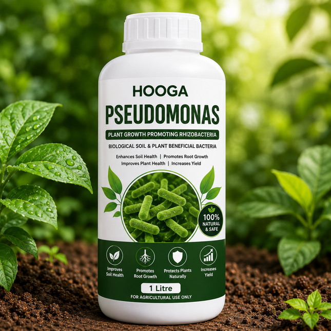 Pseudomonas 1 Litre | Beneficial Bacteria for Plants &amp; crops | HOOGA Seeds