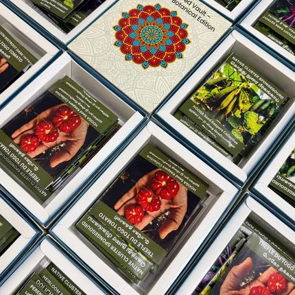 Mini Seed Vault-Heirloom Seed Gift Box-HOOGA Seeds