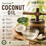 Farm Fresh | Slow Wood Pressed Coconut Oil | HOOGA Seeds