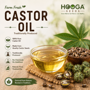 Farm Fresh Castor Oil | Pure Castor Oil Online – HOOGA Seeds