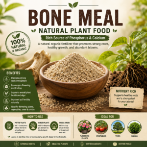 Bone Meal Fertilizer (Organic Phosphorus for Strong Roots & Flowering)-HOOGA Seeds