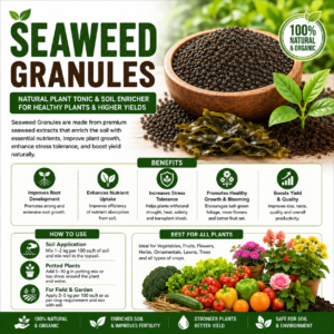 Buy Seaweed Granules Online | Seaweed Fertilizer for Plants | HOOGA Seeds